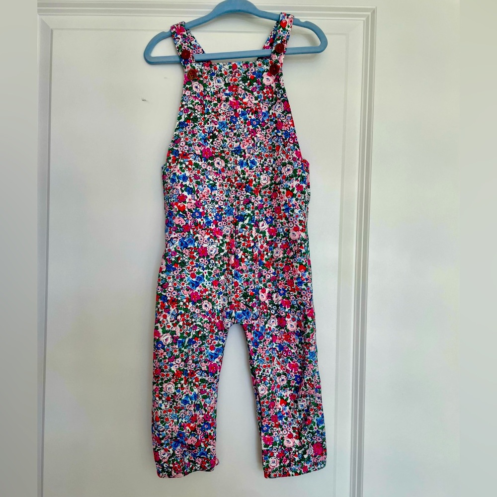 Joules Ditsy Floral Overalls NWT (12-18 Months)